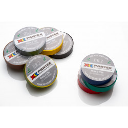 White Insulation Tape 19mm x 33m, 1 roll